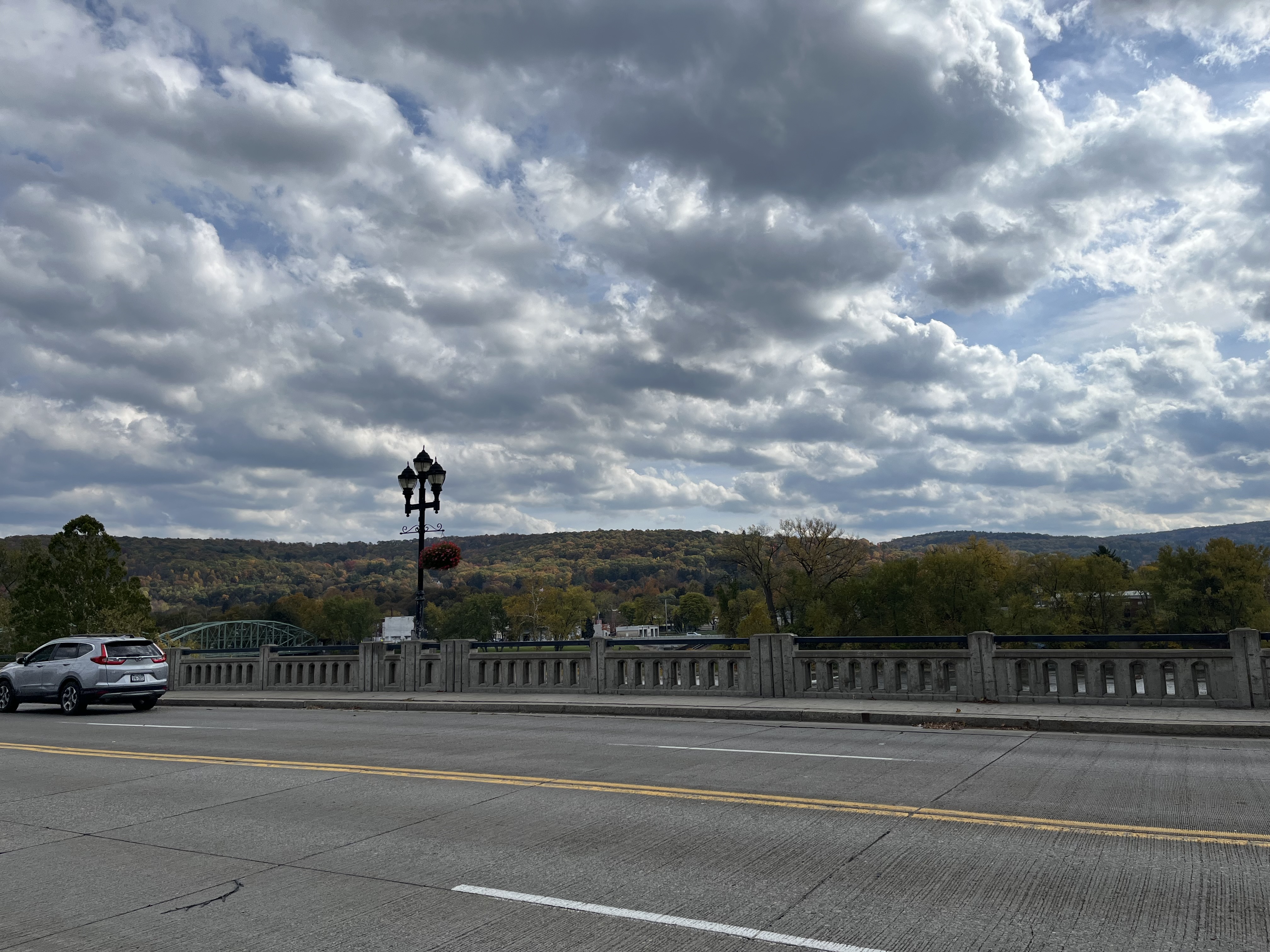 Binghamton in the fall, October 2025